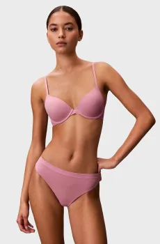 Женские розовые трусики THONG Розовый XS Calvin Klein LV00QD3958