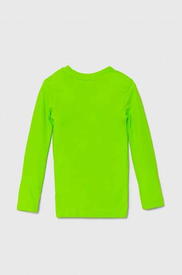 Детский лонгслив adidas Performance TEAM BASE TEE Y цвет зелёный с принтом GN7513 Детский лонгслив adidas Performance TEAM BASE TEE Y цвет зелёный с принтом GN7513