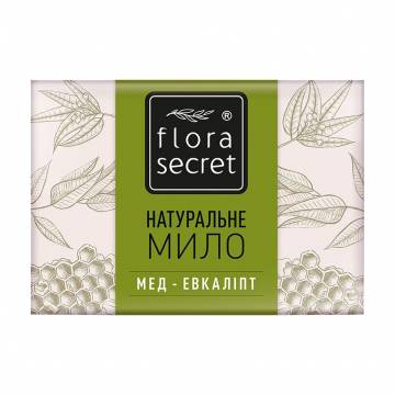 Натуральное мыло Flora Secret Мед-евкалипт, 75 г Натуральное мыло Flora Secret Мед-евкалипт, 75 г