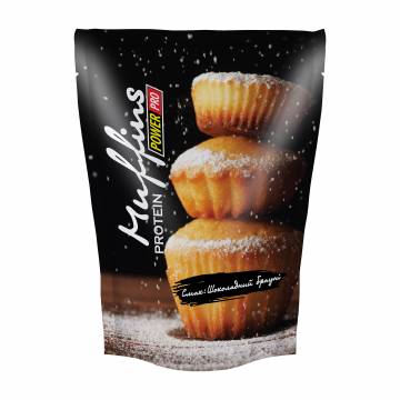Заменитель еды Power Pro Protein 40.5% Мафин Шоколадный брауни, в порошке, 600 г Заменитель еды Power Pro Protein 40.5% Мафин Шоколадный брауни, в порошке, 600 г