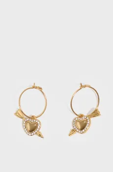 Женские золотистые серьги Золотой ONESIZE Bimba Y Lola 261BAF268.10140