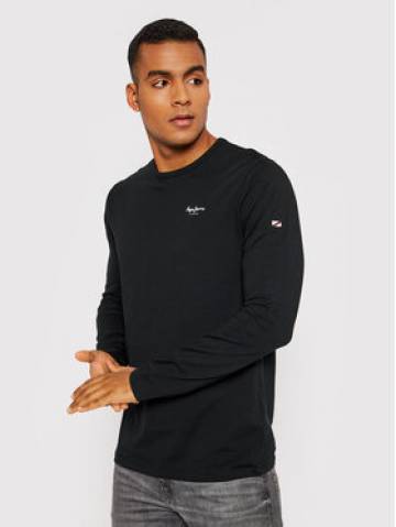 Pepe Jeans Longsleeve Original Basic 2 Long N PM508211 Чорний Slim Fit Pepe Jeans Longsleeve Original Basic 2 Long N PM508211 Чорний Slim Fit