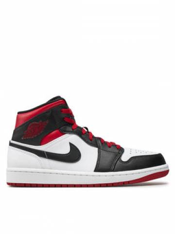 Nike Снікерcи Air Jordan 1 Mid DQ8426 106 Білий Nike Снікерcи Air Jordan 1 Mid DQ8426 106 Білий
