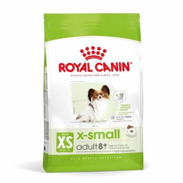 Сухой корм для взрослых собак миниатюрных пород Royal Canin X-Small Adult 8+, 3 кг (10040300)