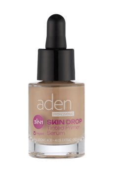 Сыворотка-праймер для лица 3 в 1 Aden Skin Drop Tinted Primer Serum, 15 мл