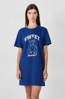 Женская темно-синяя ночная рубашка DEDDY Синий M Etam 6555191