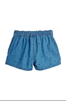 Детские джинсовые шорты Mini Rodini denim dots