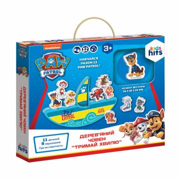 Игрушка KidsHits Paw Patrol Деревянная лодка, 26.5*3*23 см, от 3 лет (KH20/048) Игрушка KidsHits Paw Patrol Деревянная лодка, 26.5*3*23 см, от 3 лет (KH20/048)