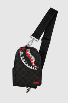 Детская черная сумка-слинг Midnight Shadow