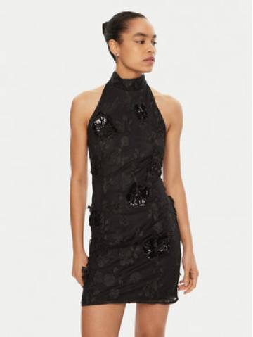 ROTATE Коктейльна сукня 113584 Чорний Regular Fit