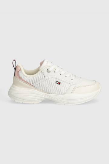 Кроссовки Tommy Hilfiger CHUNKY RUNNER цвет белый FW0FW07818 Кроссовки Tommy Hilfiger CHUNKY RUNNER цвет белый FW0FW07818