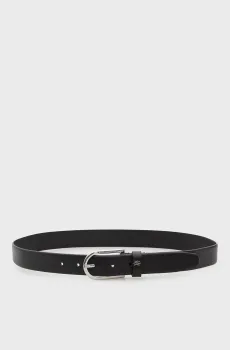 Женский черный кожаный ремень AUTOGRAPH Черный 95 Karl Lagerfeld A3W33041