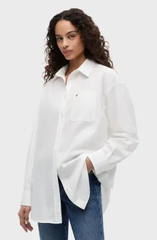 Женская белая рубашка ESSENTIAL Белый M Tommy Jeans DW0DW22936