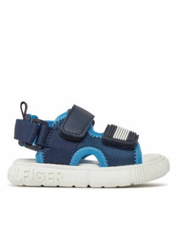 Tommy Hilfiger Босоніжки Velcro Sandal T1B2-33420-1591 M Cиній Tommy Hilfiger Босоніжки Velcro Sandal T1B2-33420-1591 M Cиній