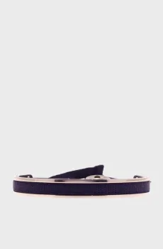 Женский темно-синий браслет 4mm Синий ONESIZE Les Interchangeables A43229