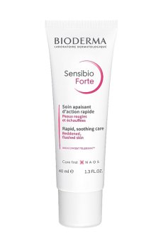 Крем для лица Bioderma Sensibio Forte Reddened Sensitive Skin для чувствительной кожи склонной к покраснениям, 40 мл