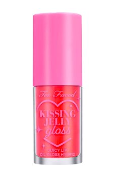 Масло-блеск для губ Too Faced Kissing Jelly Gloss Juicy Lip Oil/Gloss Hybrid, Sour Watermelon, 4.5 мл