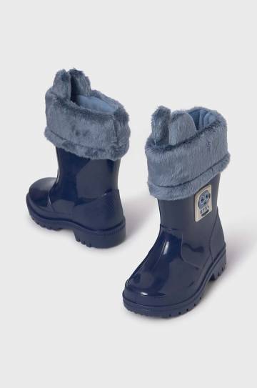 Детские резиновые сапоги Mayoral цвет синий 42532