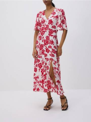 Reserved - Сукня з віскози - червоний - 6681B-33X Reserved - Сукня з віскози - червоний - 6681B-33X