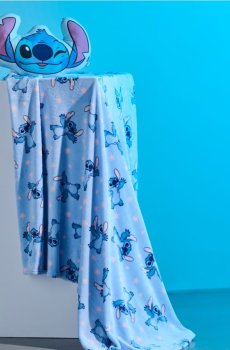 Ковдра Stitch - блакитний
