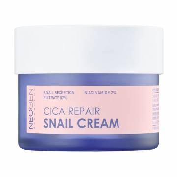 Восстанавливающий крем для лица Neogen Dermalogy Cica Repair Snail Cream, 50 г Восстанавливающий крем для лица Neogen Dermalogy Cica Repair Snail Cream, 50 г