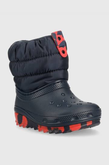 Детские сапоги Crocs цвет синий Детские сапоги Crocs цвет синий