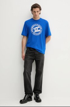 Хлопковая футболка Hugo Blue Napolux