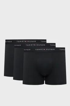 Мужские черные боксеры (3 шт) Черный XS Tommy Hilfiger UM0UM03877