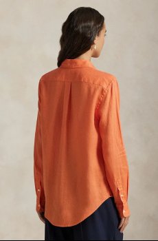 Льняная рубашка Polo Ralph Lauren