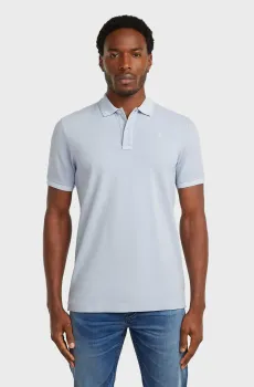 Мужское голубое поло Dunda Голубой M G-Star RAW D11595,D756