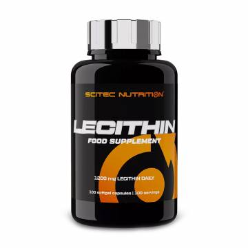 Лецитин Scitec Nutrition Lecithin, 1200 мг, 100 гелевых капсул