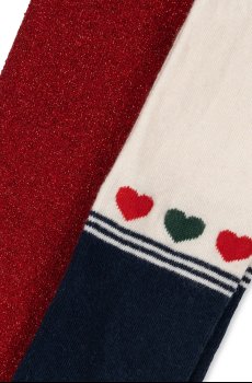 Детские колготки Konges Sløjd 2 PACK LUREX TIGHTS 2 шт