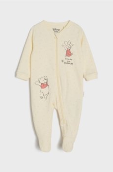 Бавовняний сліп для немовлят Winnie the Pooh - бежевий