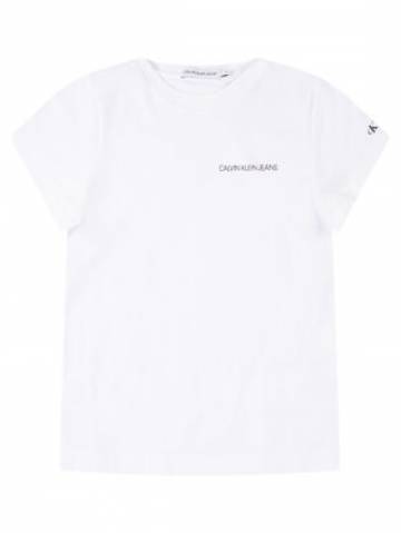 Calvin Klein Jeans Футболка IB0IB00456 Білий Regular Fit Calvin Klein Jeans Футболка IB0IB00456 Білий Regular Fit