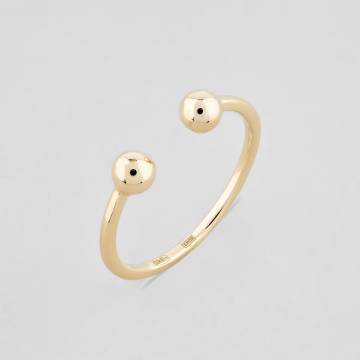 Серебряные кольца с позолотой Minimal ВС-373з Серебряные кольца с позолотой Minimal ВС-373з
