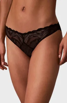 Женские черные трусики BIKINI Черный L Calvin Klein 000QF7927E