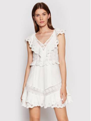 IRO Літня сукня Rioja AQ537 Білий Regular Fit IRO Літня сукня Rioja AQ537 Білий Regular Fit