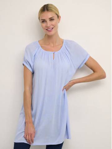 Kaffe Туніка Amber 501031 Голубий Regular Fit Kaffe Туніка Amber 501031 Голубий Regular Fit