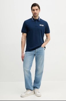 Хлопковое поло Versace Jeans Couture