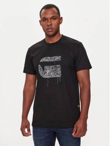 G-Star Raw Футболка Stitch D25674-C336 Чорний Regular Fit G-Star Raw Футболка Stitch D25674-C336 Чорний Regular Fit