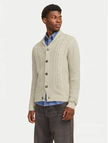 Jack&Jones Кардиган Craig 12258484 Écru Regular Fit Jack&Jones Кардиган Craig 12258484 Écru Regular Fit