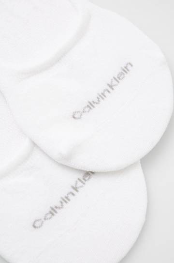 Носки Calvin Klein (2-pack) мужское цвет белый Носки Calvin Klein (2-pack) мужское цвет белый