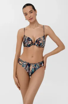 Женские трусики от купальника с узором Разноцветный 38 MARC&ANDRE L2520-Z-MCB