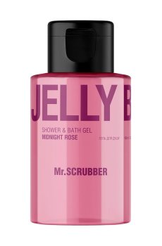 Гель для душа Mr.Scrubber Jelly Bubbles Midnight Rose Shower & Bath Gel, 100 мл