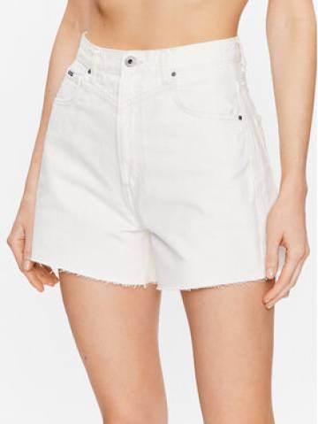 Pepe Jeans Джинсові шорти Rachel Short PL801001TB5 Білий Regular Fit Pepe Jeans Джинсові шорти Rachel Short PL801001TB5 Білий Regular Fit