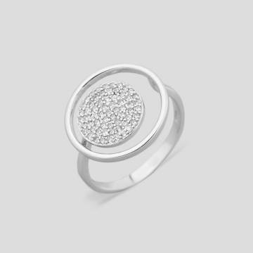 Серебряное кольцо Minimal 91-0054б-17.5 17.5 Серебряное кольцо Minimal 91-0054б-17.5 17.5
