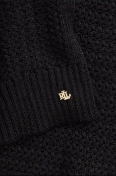 Шапка и шарф с добавлением шерсти Lauren Ralph Lauren