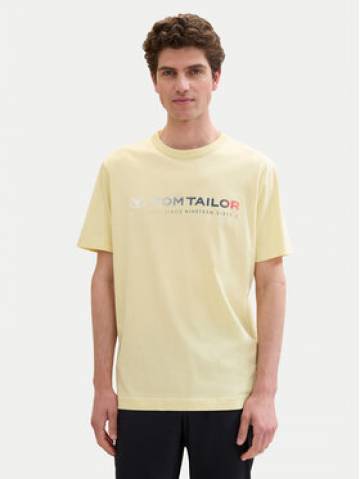 Tom Tailor Футболка 1041855 Жовтий Regular Fit Tom Tailor Футболка 1041855 Жовтий Regular Fit
