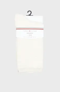 Женские белые носки SHINE Белый 39-42 Tommy Hilfiger 701236459