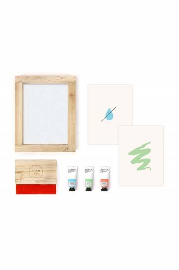 Комплект для трафаретной печати Luckies of London Screen Time